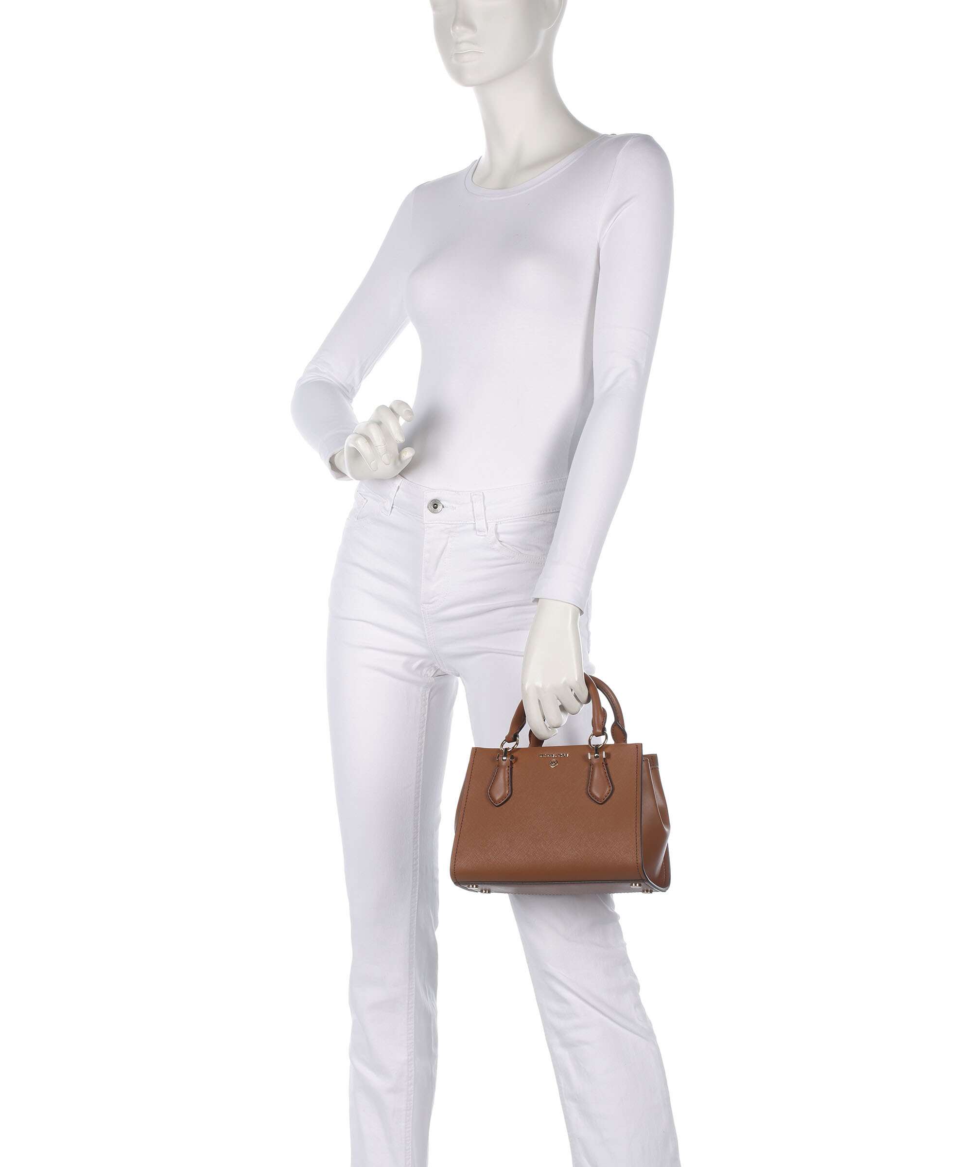 Michael Kors Marilyn Handbag saffiano cow leather luggage