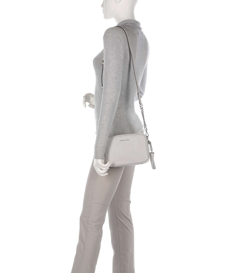 Michael Kors Jet Set Crossbody bag aluminum
