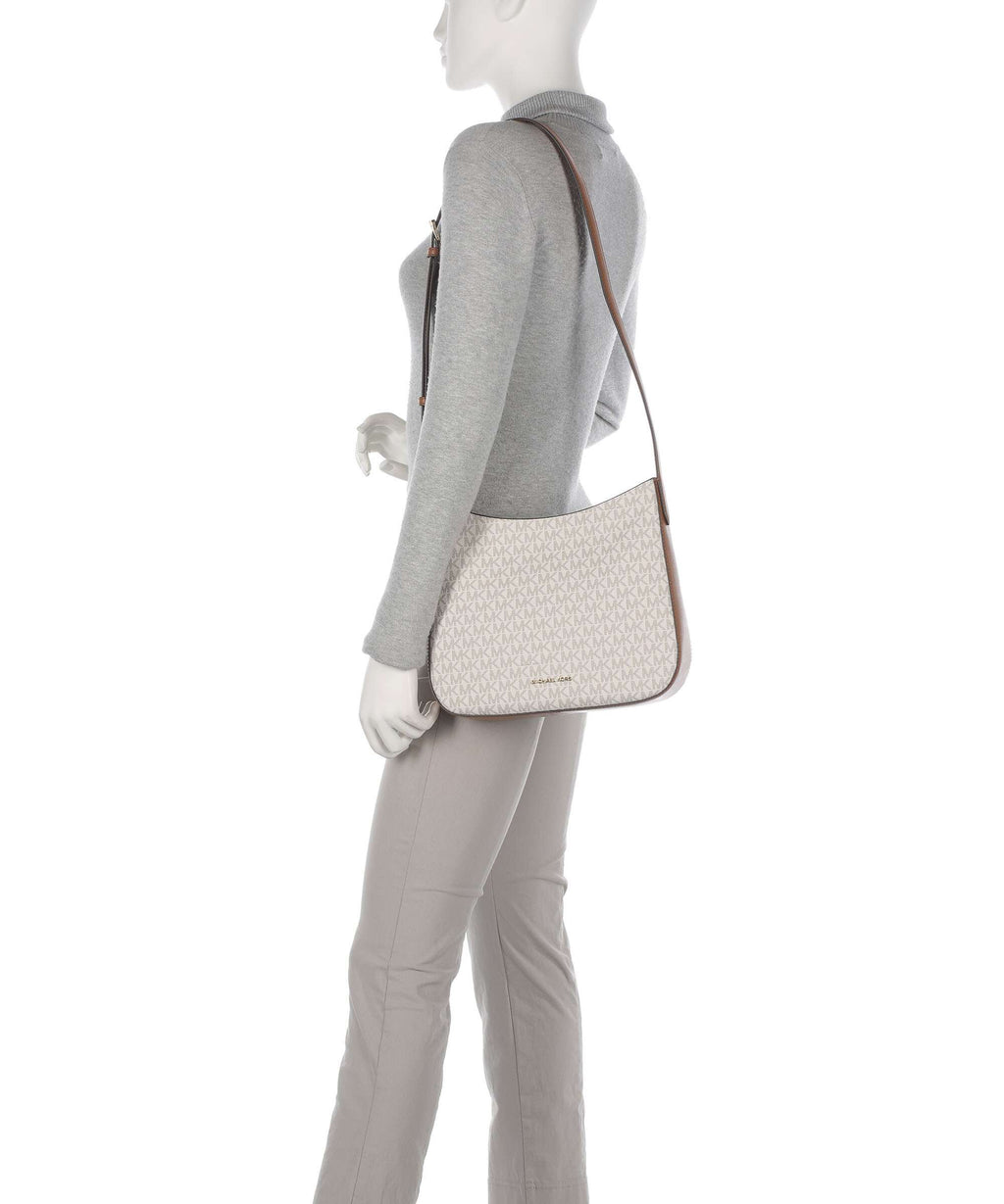 Michael Kors Kensington Hobo bag vanilla/acorn