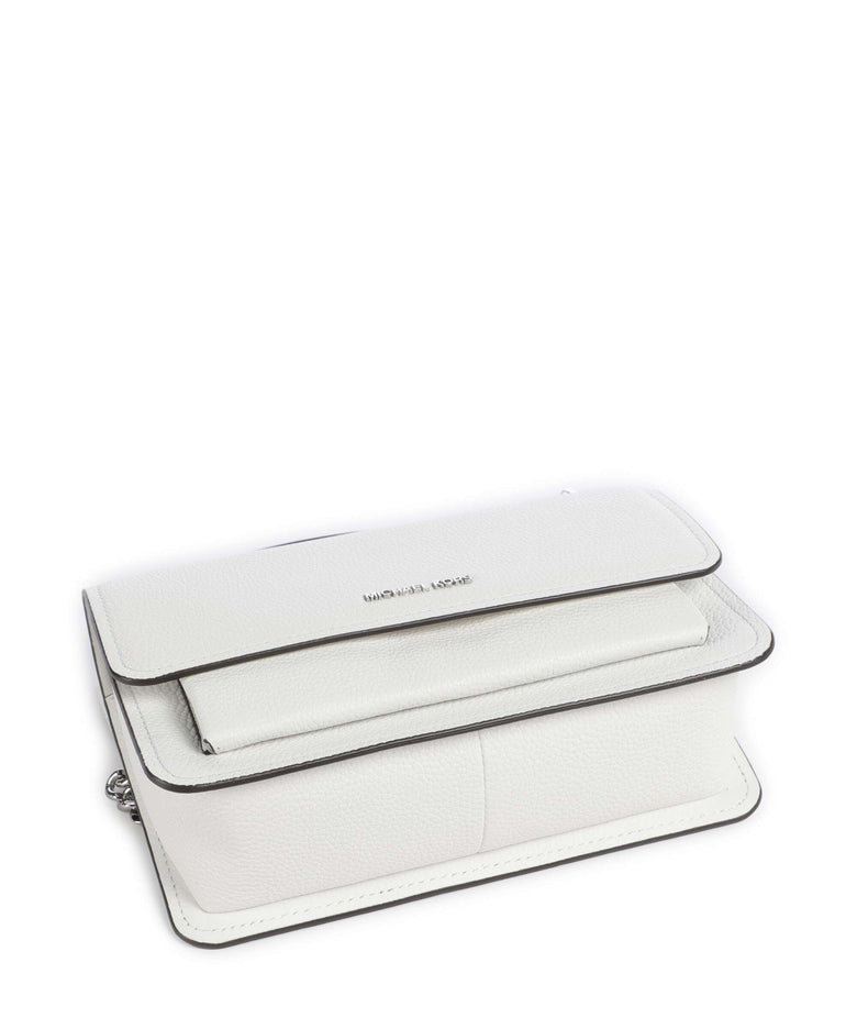 Michael Kors Claire Large Shoulder bag optic white
