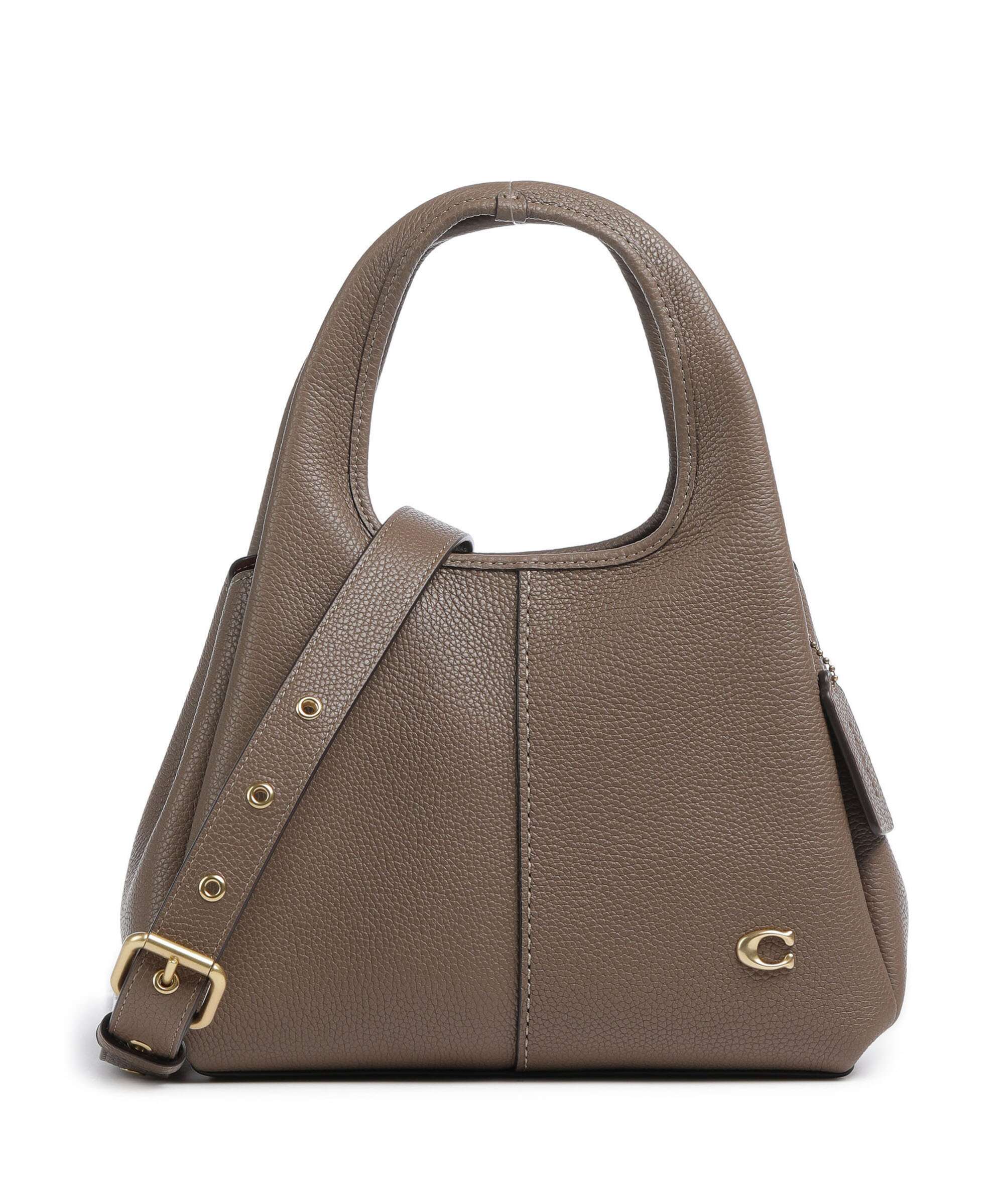 Coach Lana 23 Handbag grained leather dark stone - CM545-B4CBD