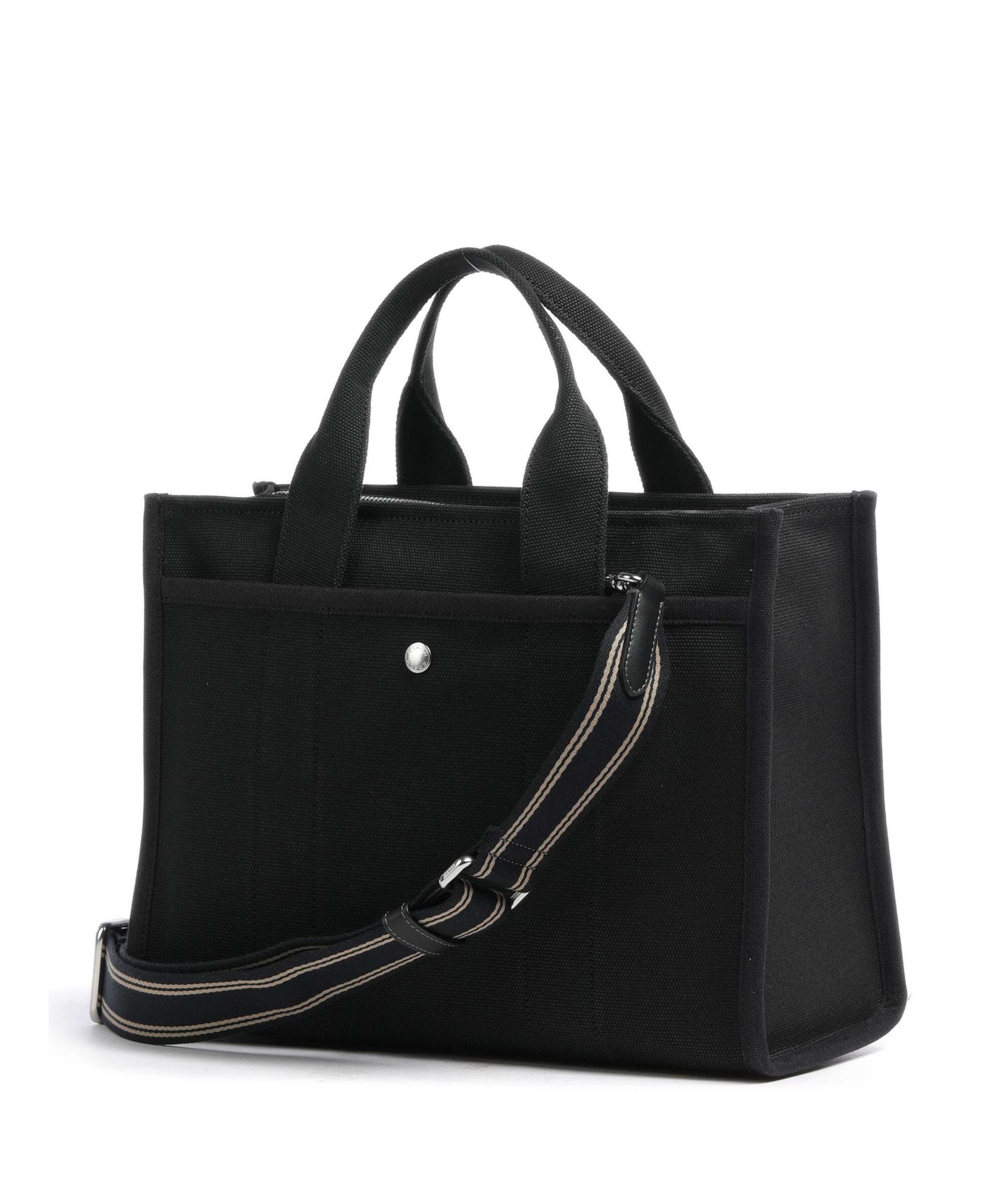 Coach Cargo Handbag canvas black - CP158-LHBLK – WARDOW