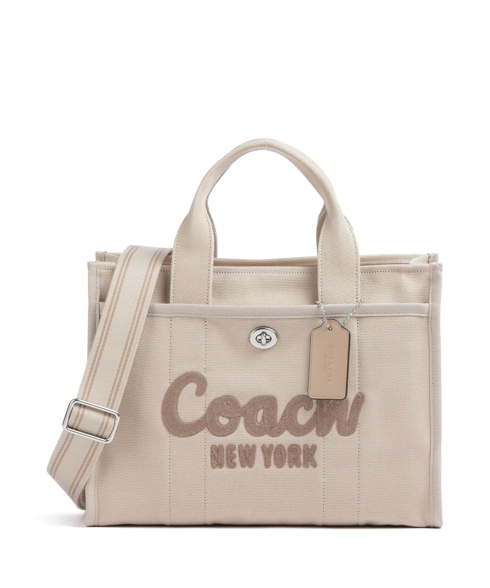 Coach Cargo Handbag canvas chalk - CP158-LHVRA – WARDOW