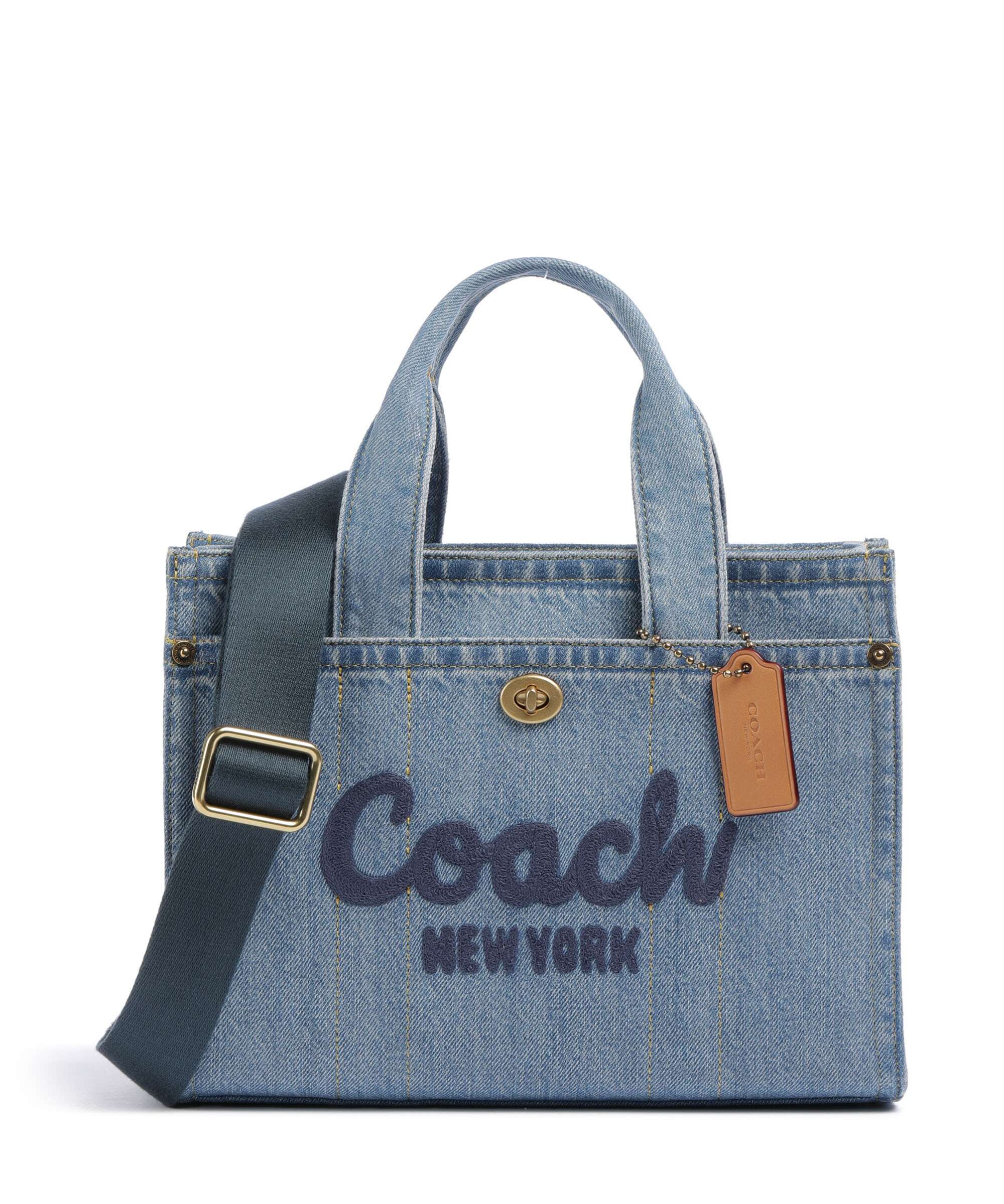 Coach Cargo 26 Handbag cotton indigo - CR659-B4-IN – WARDOW