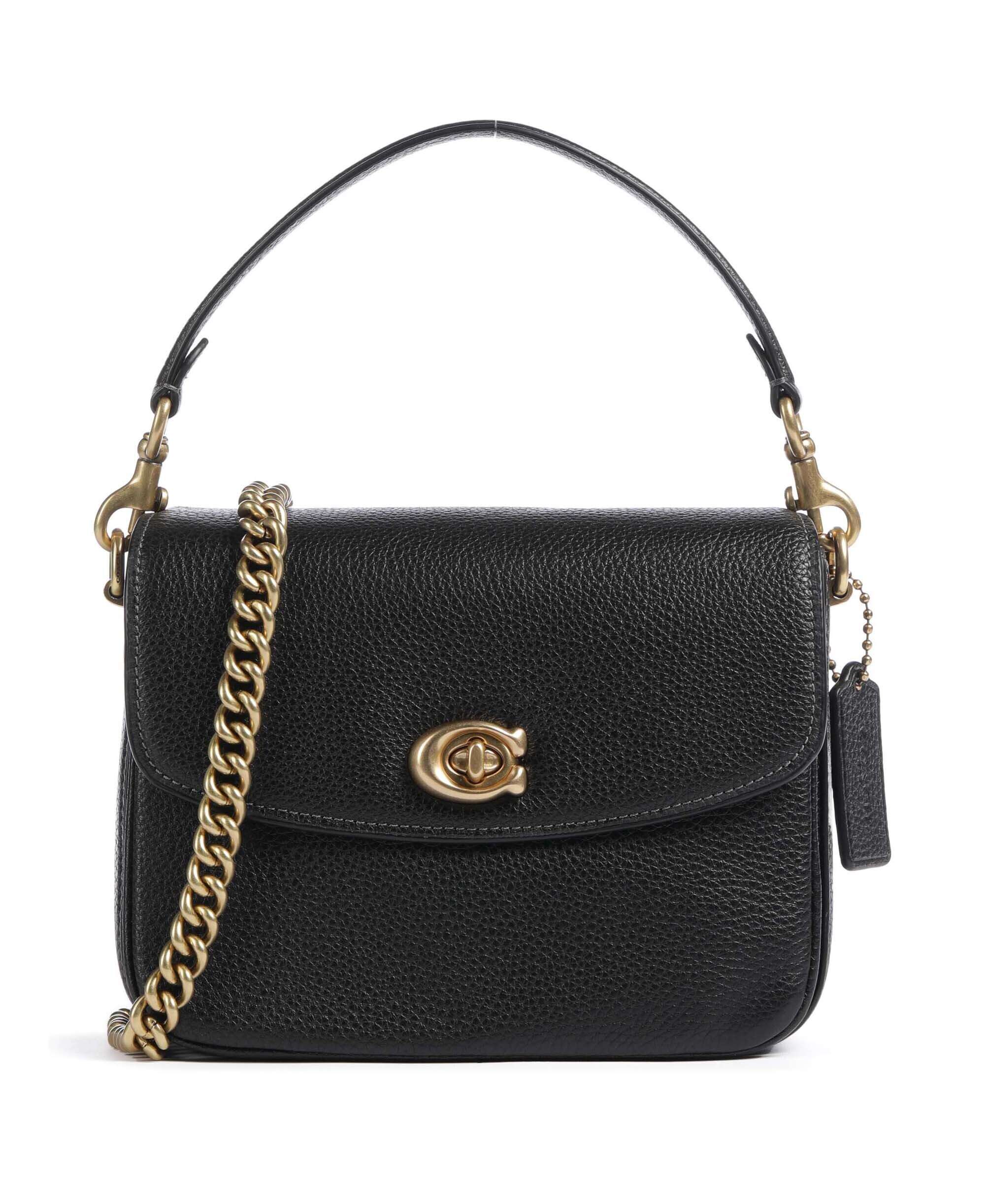 Coach Cassie 19 Crossbody bag grained leather black - CV437-B4-BK