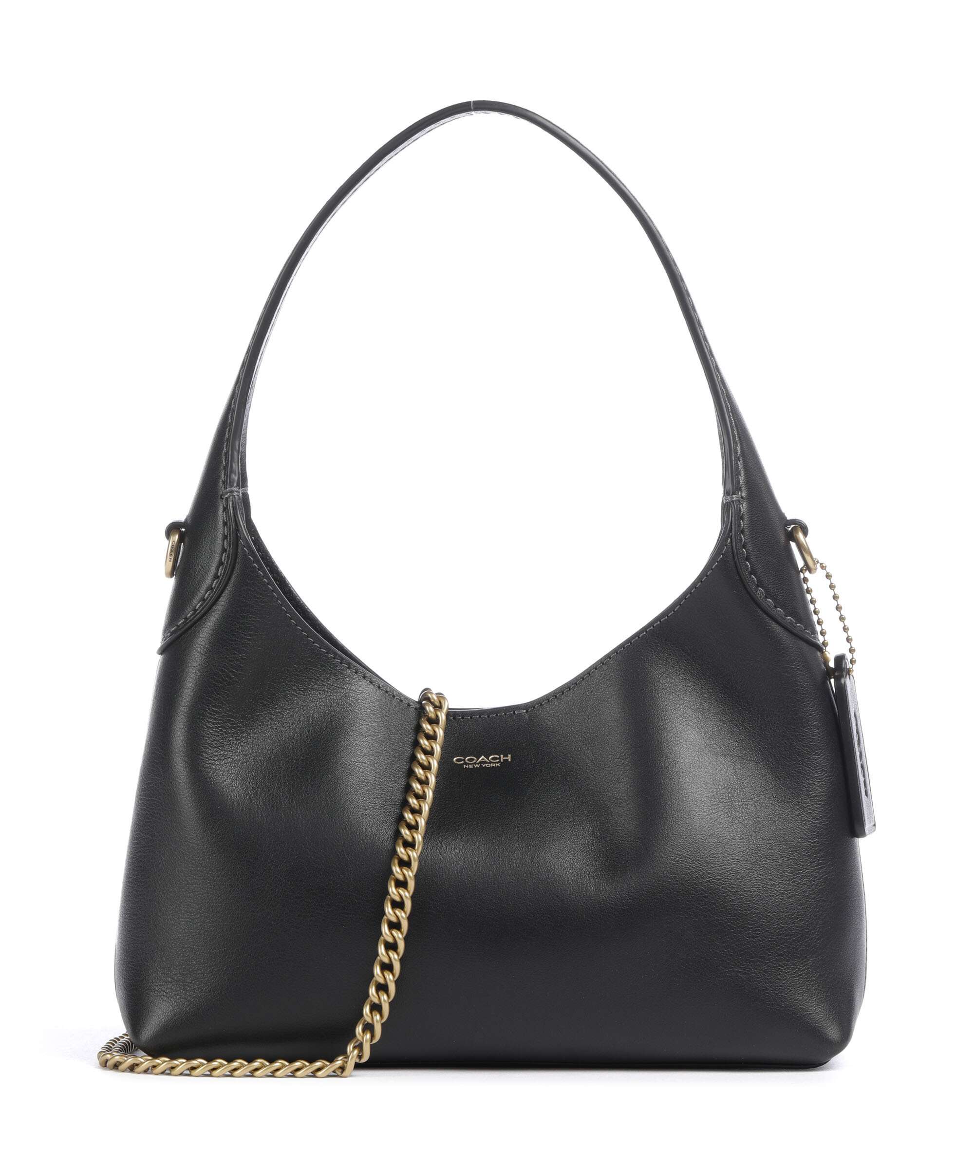 Coach Brooklyn 23 Shoulder bag fine grain leather black - CW614-B4