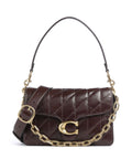 Coach Tabby Quilted Glazed Shoulder bag maple