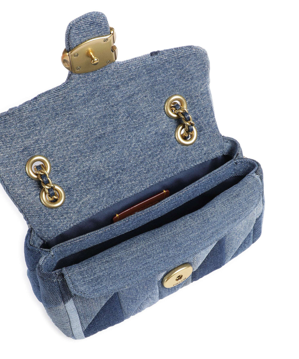 Coach Tabby Patchwork 20 Shoulder bag denim/multicolour