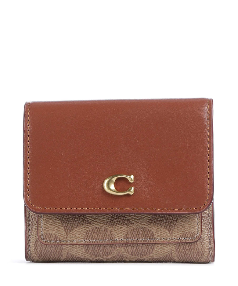 Coach Essential Signature Wallet tan caramel