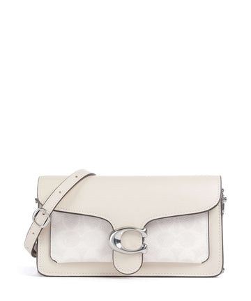 Coach Tabby Chain Crossbody bag white chalk