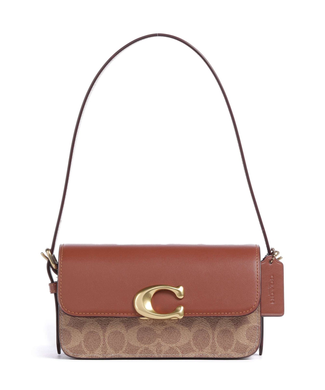 Coach Zoe Signature Shoulder bag tan caramel