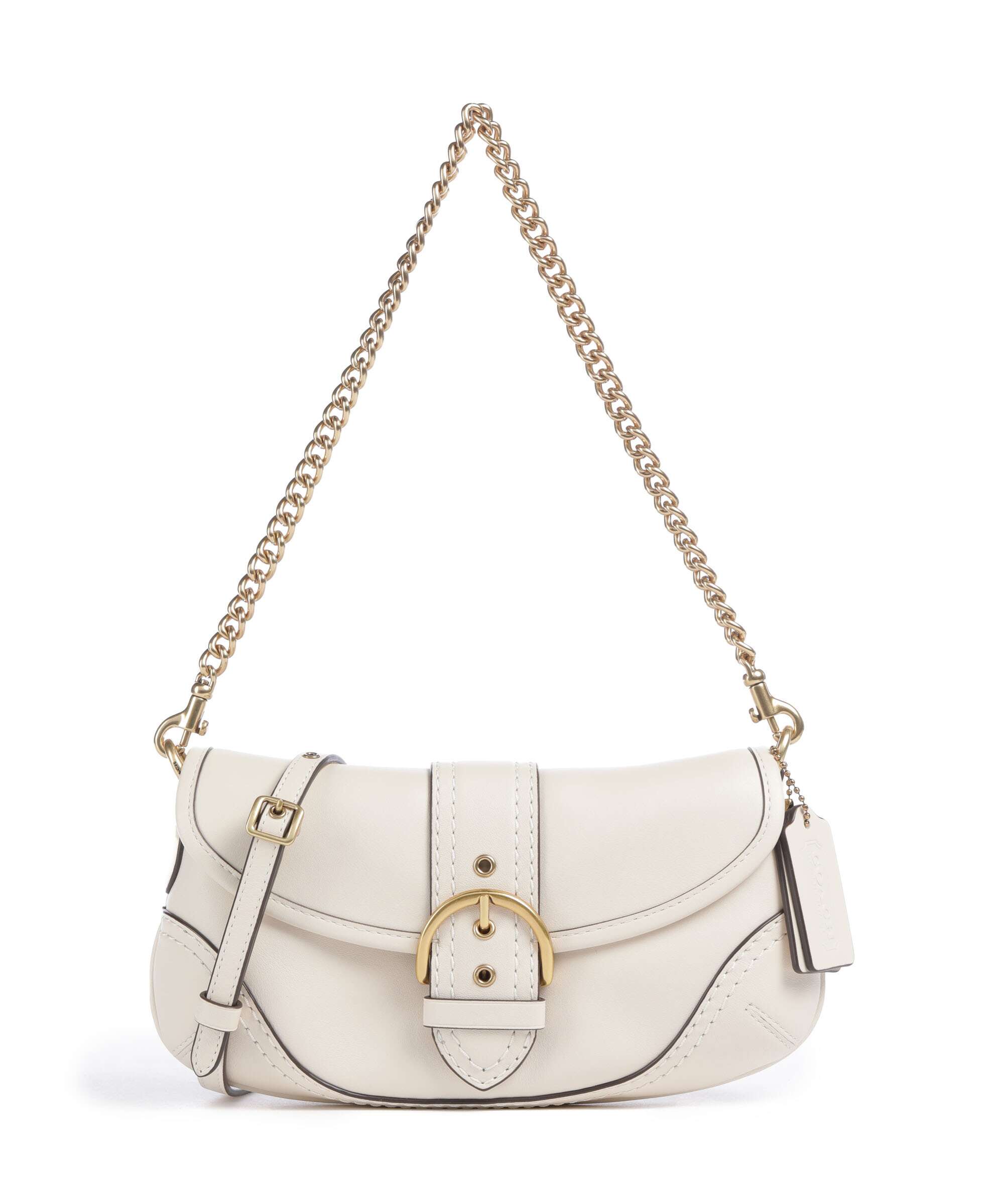 Coach Soho 25 Shoulder bag grained leather chalk - CAN44-B4-HA