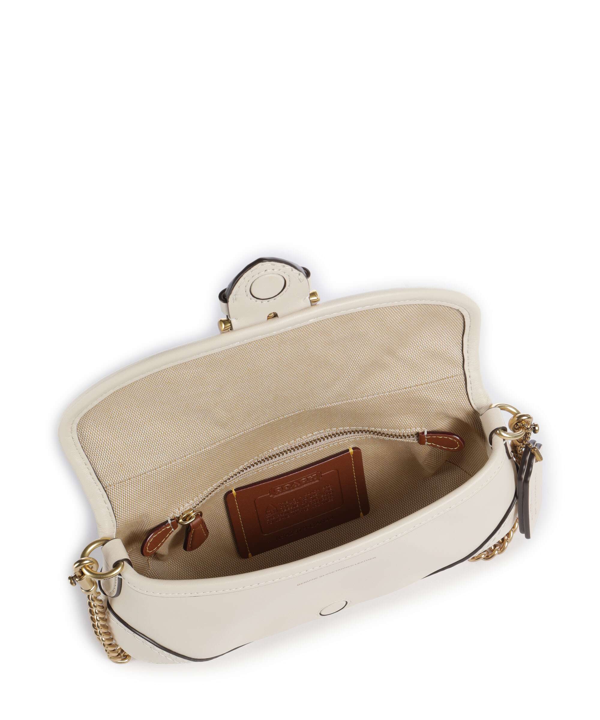 Coach Soho 25 Shoulder bag grained leather chalk - CAN44-B4-HA