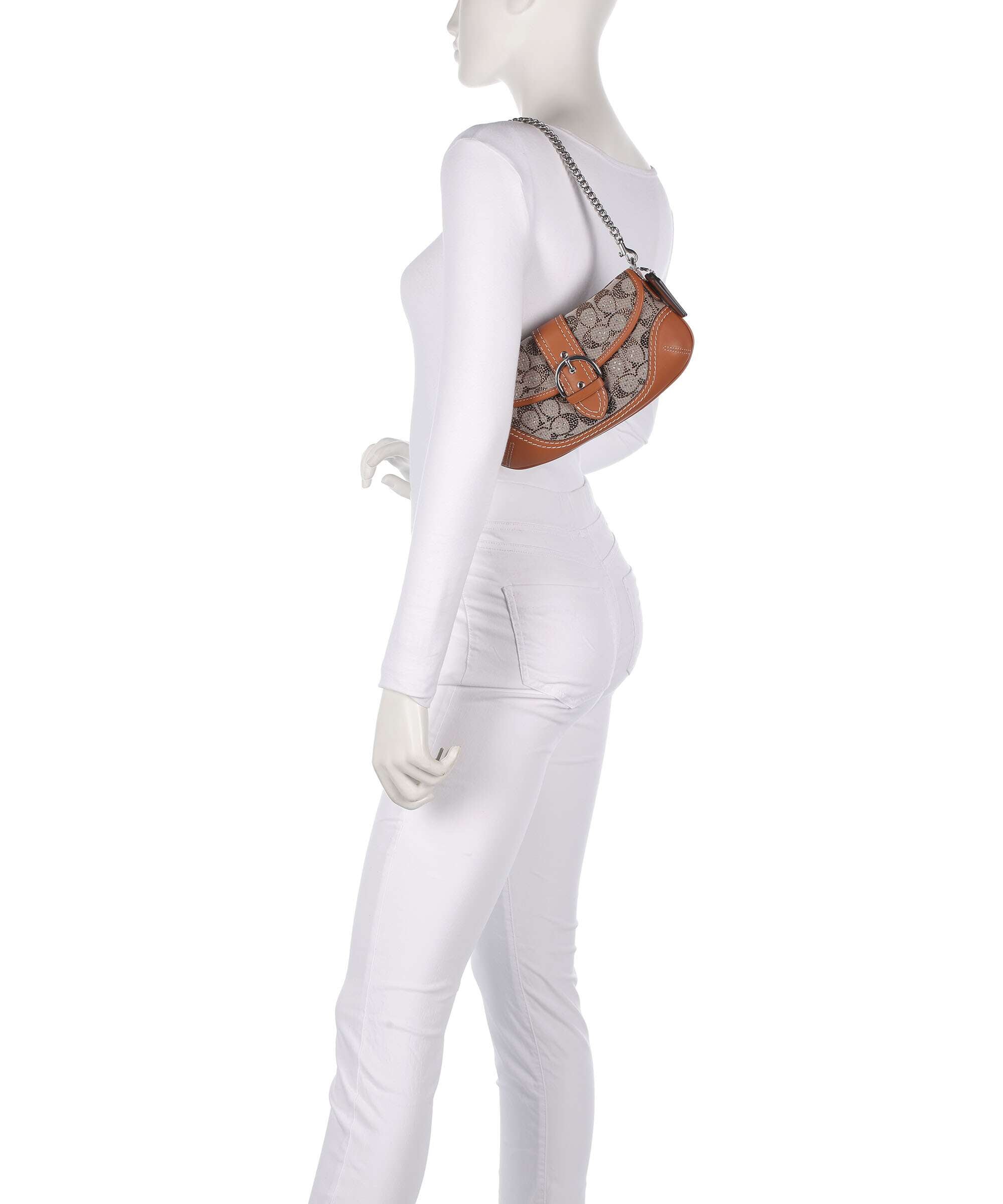 Coach Soho Crystal Jacquard 25 Shoulder bag burnished amber