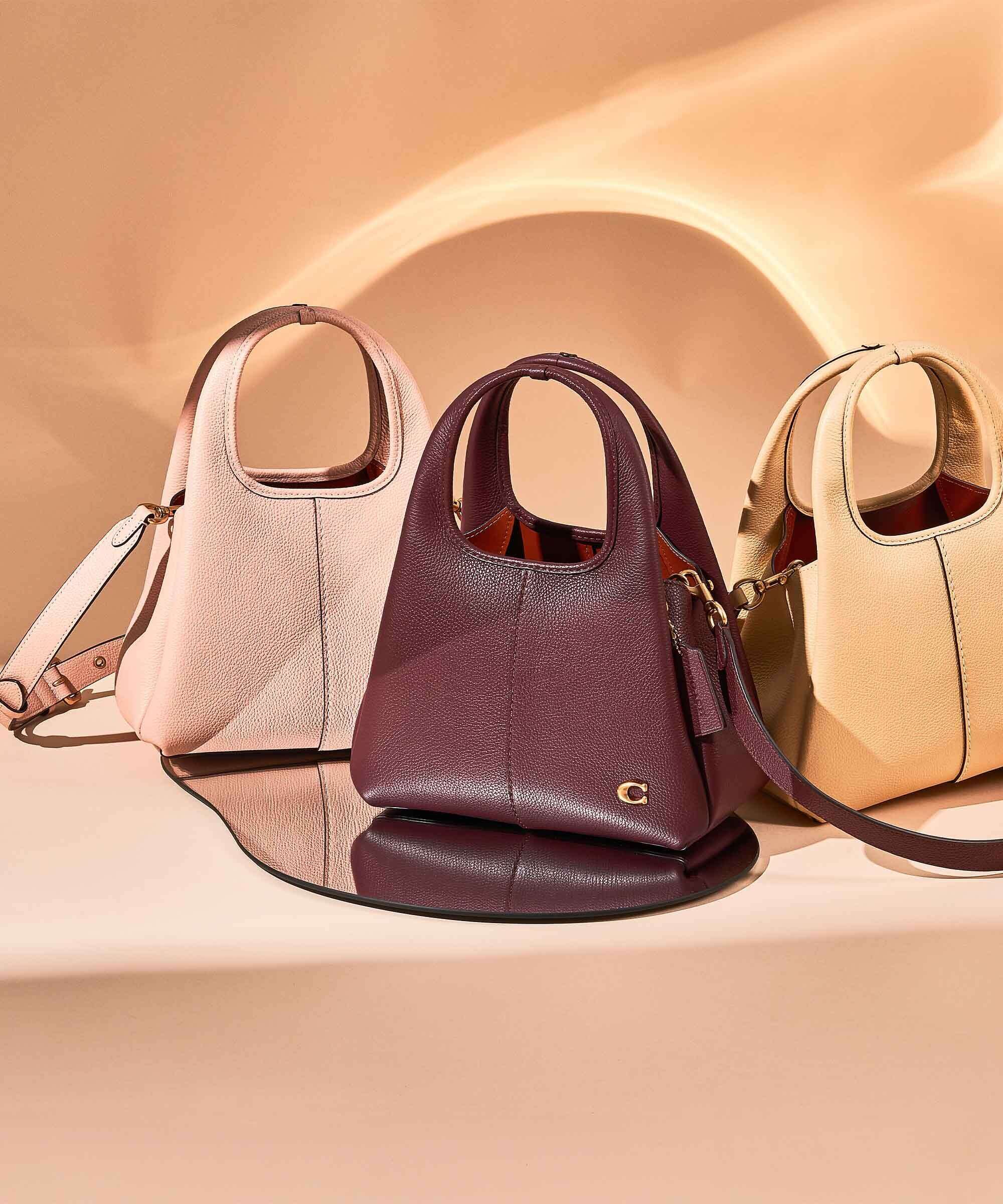Coach Lana 23 Handbag grained leather cream - CM545-B4CRM – WARDOW