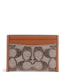 Coach Essential Signature Credit card holder burnished amber