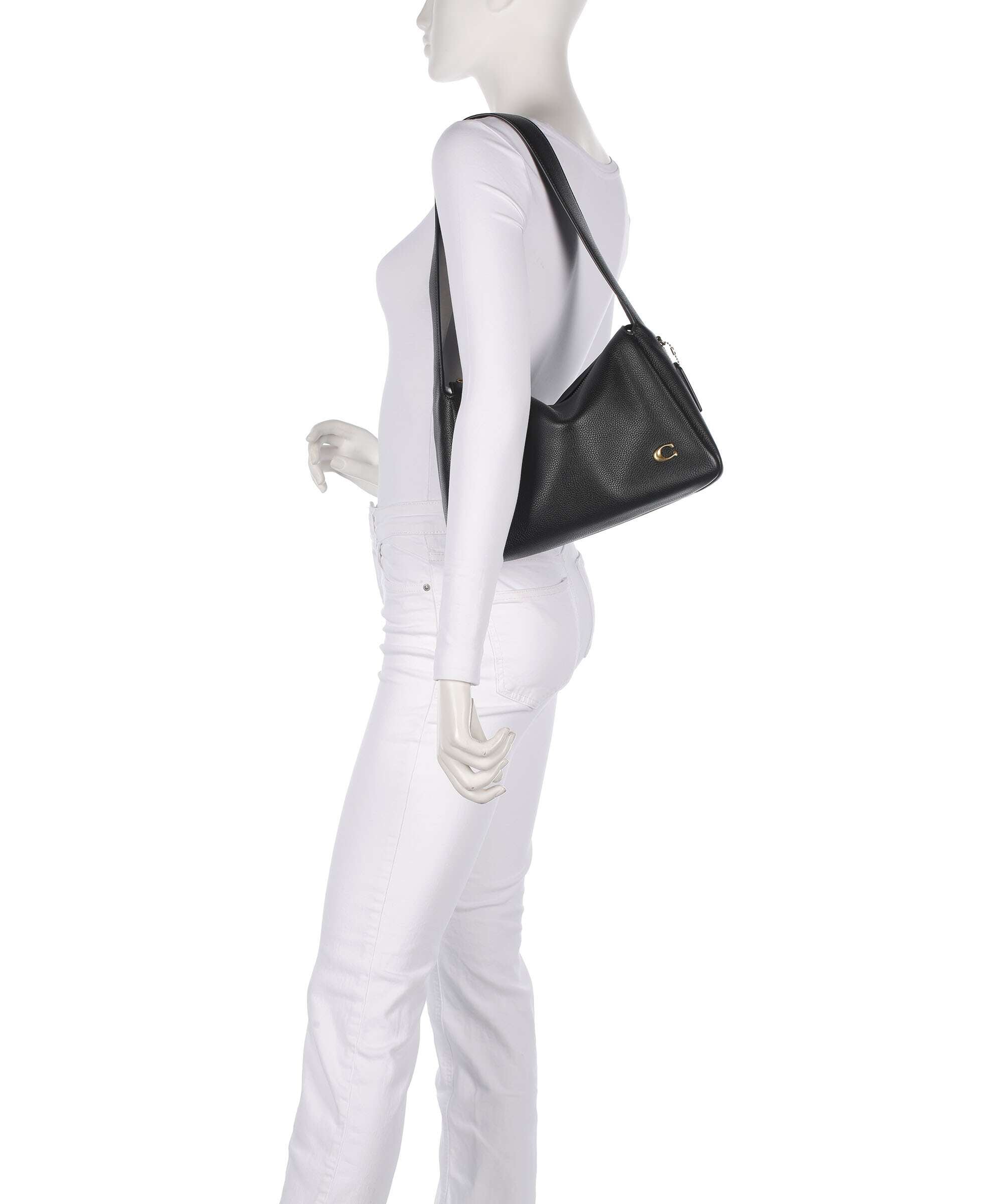 Coach Lola Shoulder bag grained cow leather black - CCC45-B4-BK