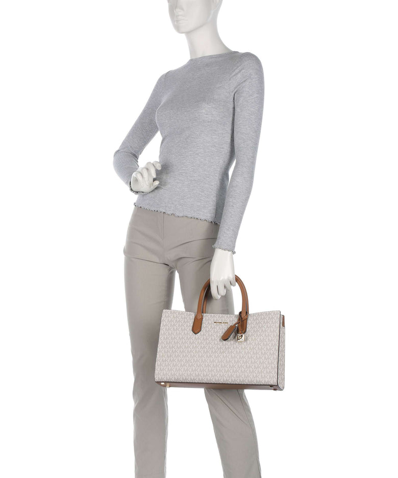 Michael Kors Scarlett Handbag vanilla/acorn