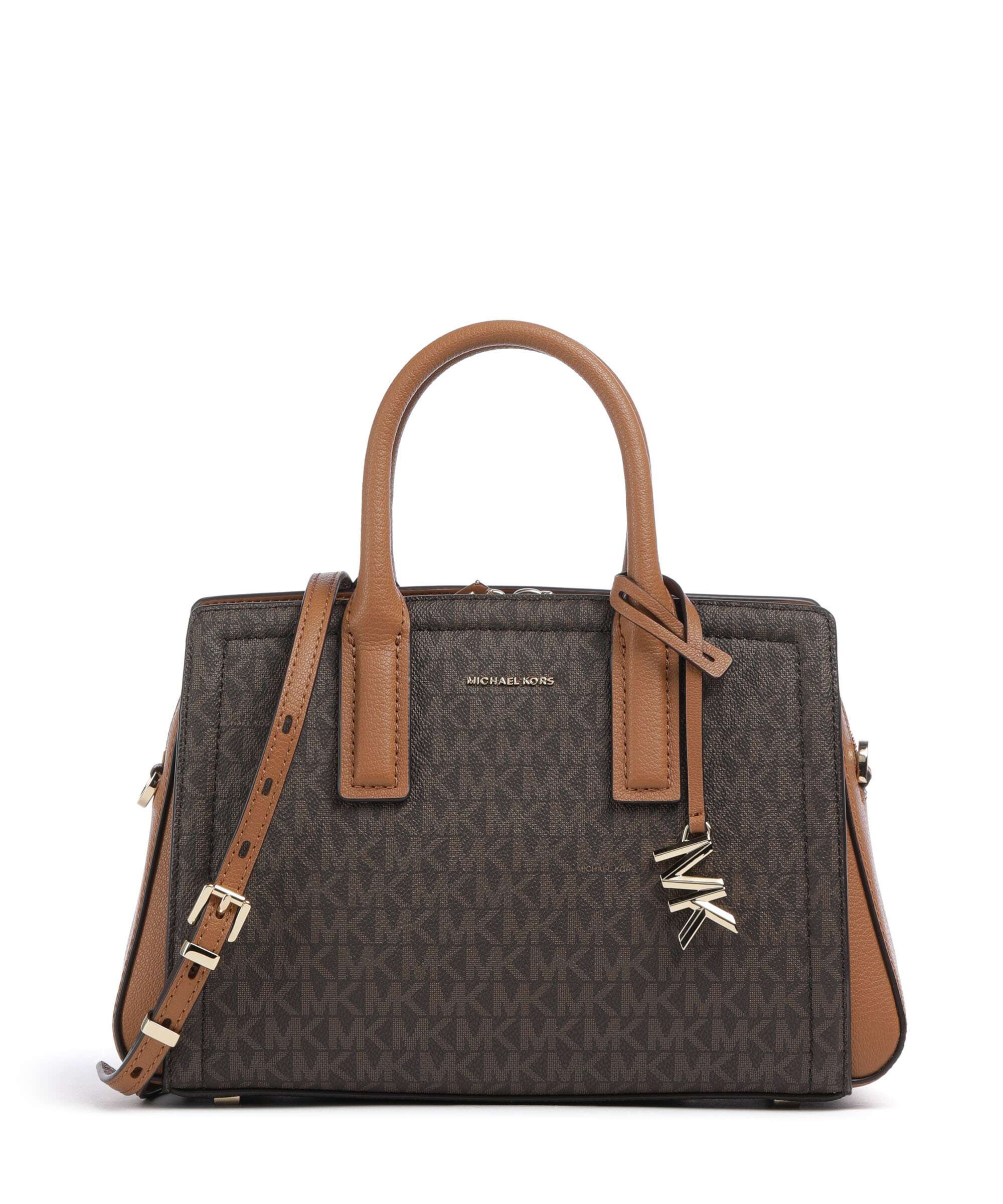 Michael Kors Laila Handbag canvas brown/acorn - 30S5G9IS1B-252