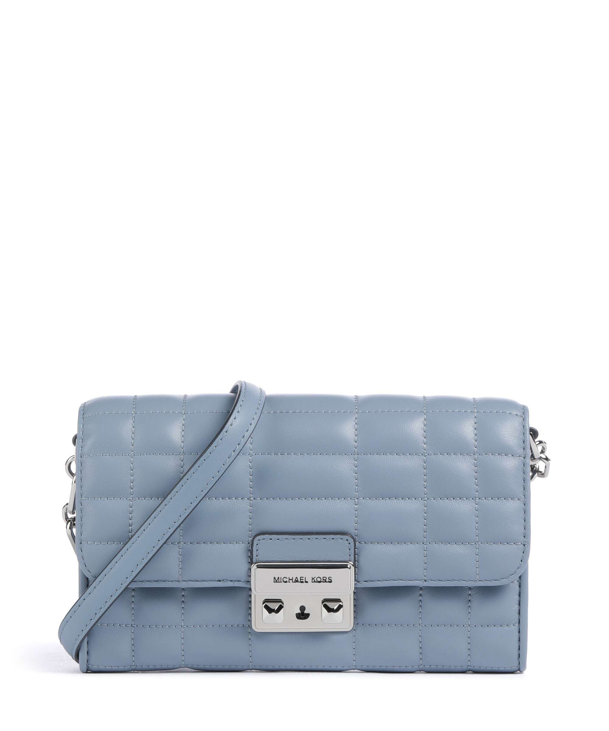 Michael Kors Tribeca Crossbody bag lamb leather chambray