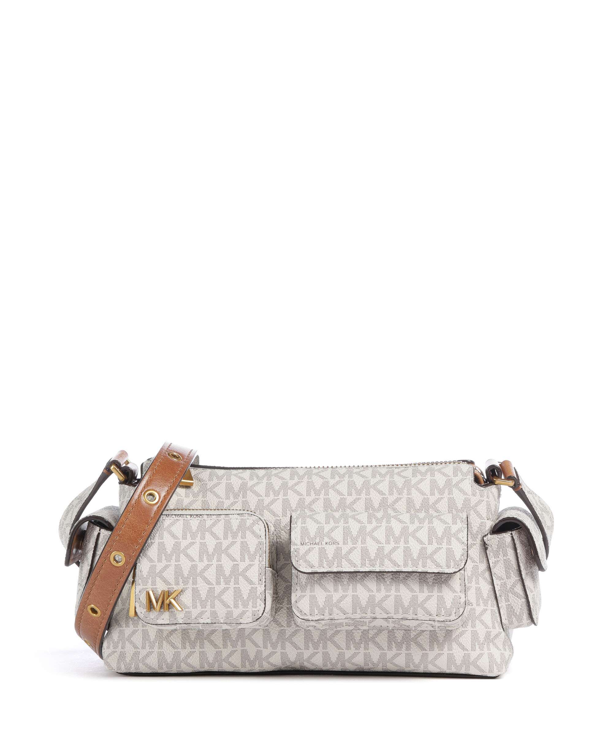 Michael Kors Dakota Small Crossbody bag imitation leather vanilla