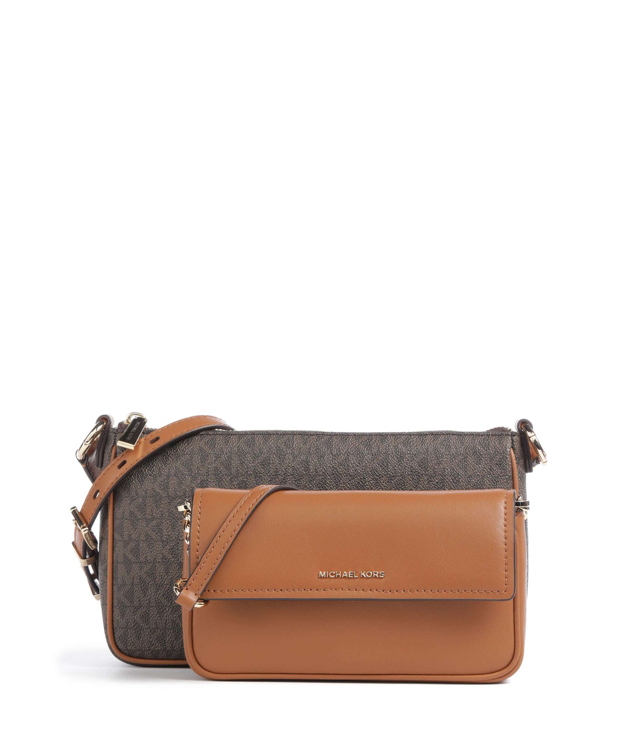 Michael Kors Bryant 5 in 1 Crossbody bag imitation leather brown