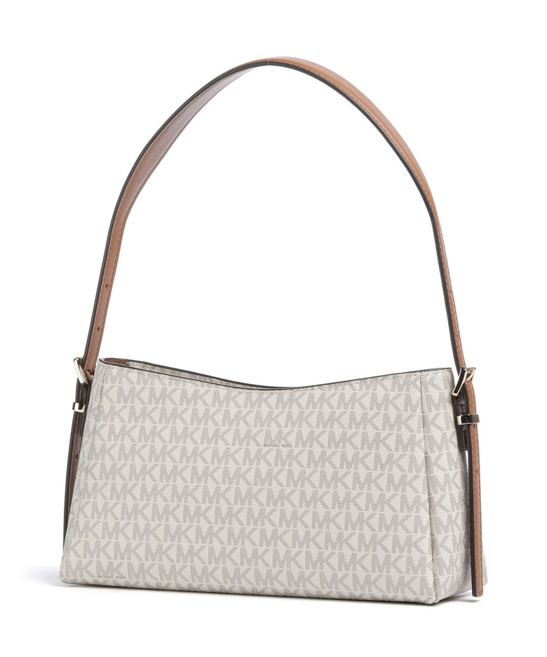 Michael Kors Moore Medium Shoulder bag vanilla/acorn