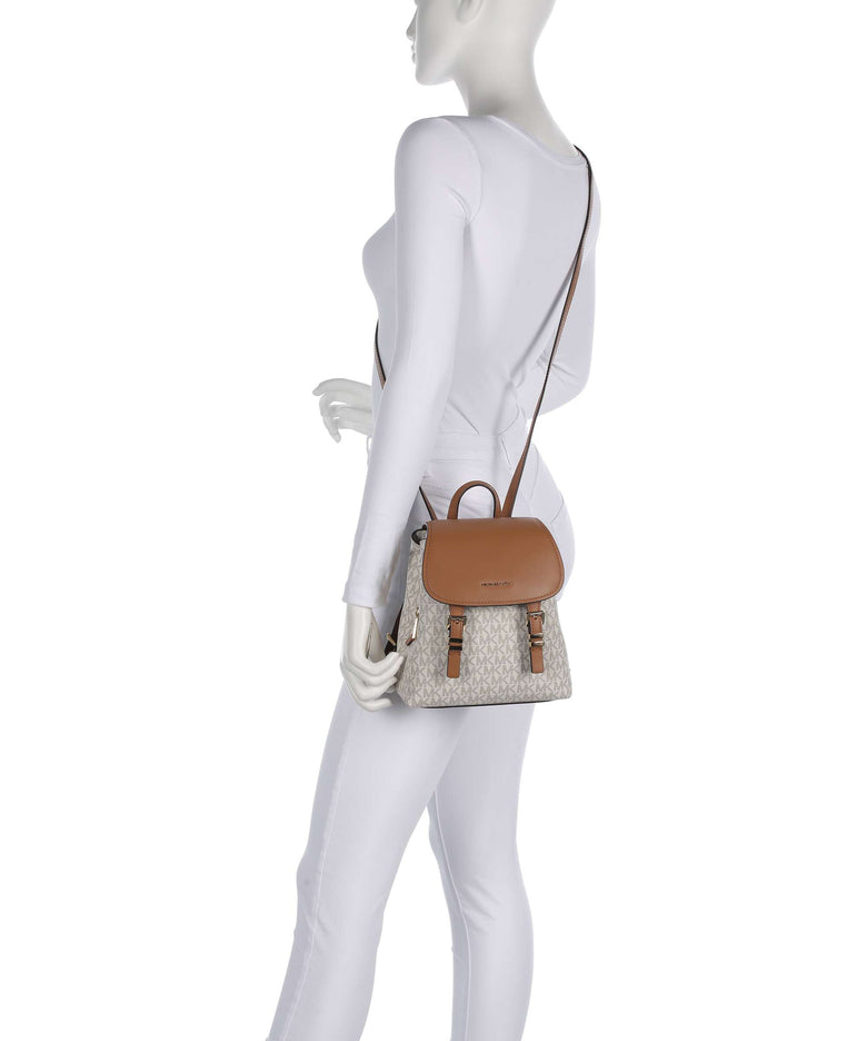 Michael Kors Quinn XS Backpack bag imitation leather vanilla/acrn