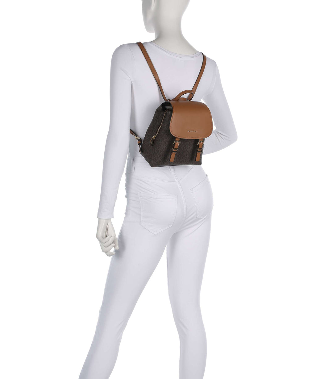 Michael Kors Quinn XS Backpack bag brown/acorn