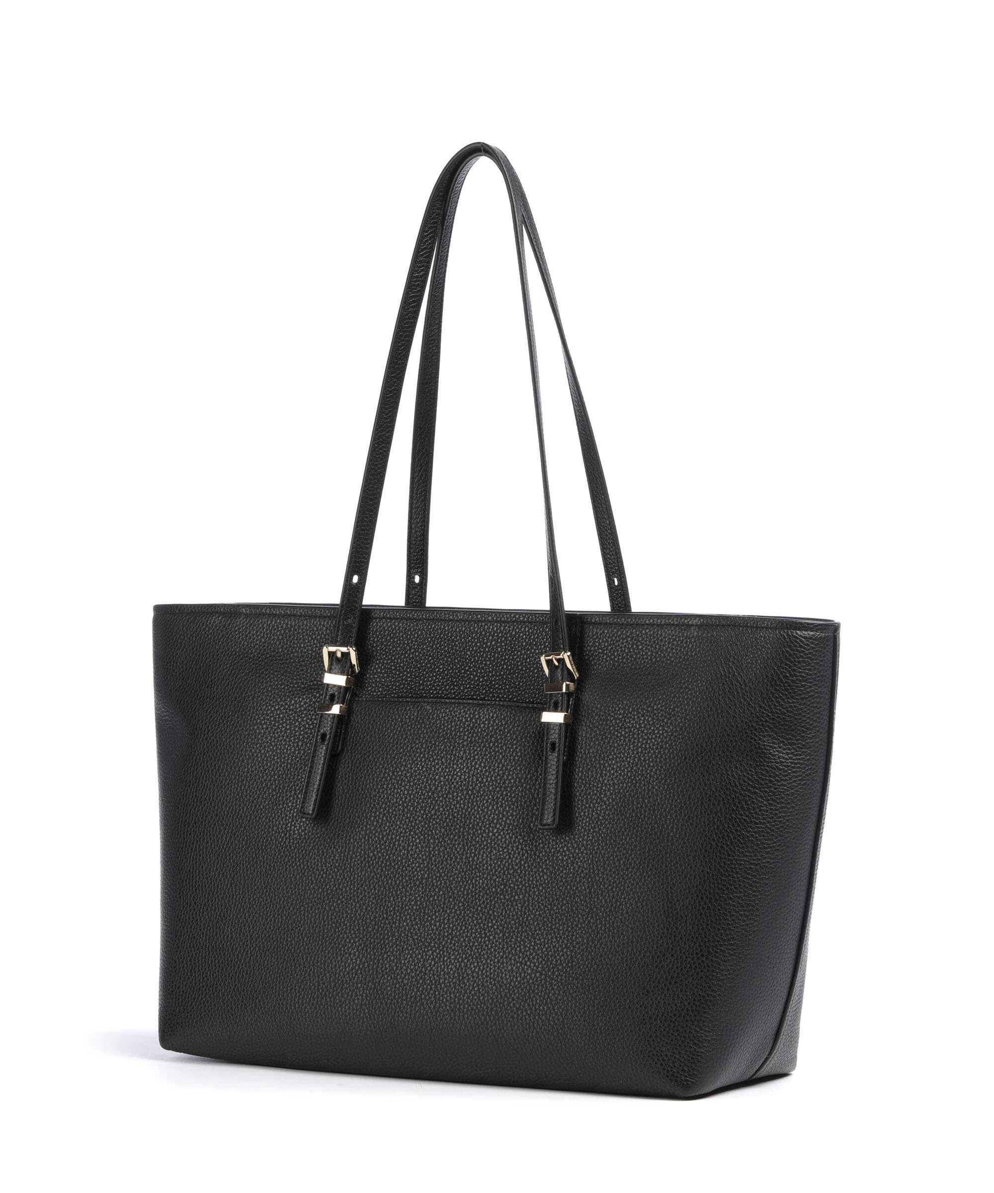 Michael Kors Quinn Large Tote bag fine grain cow leather black