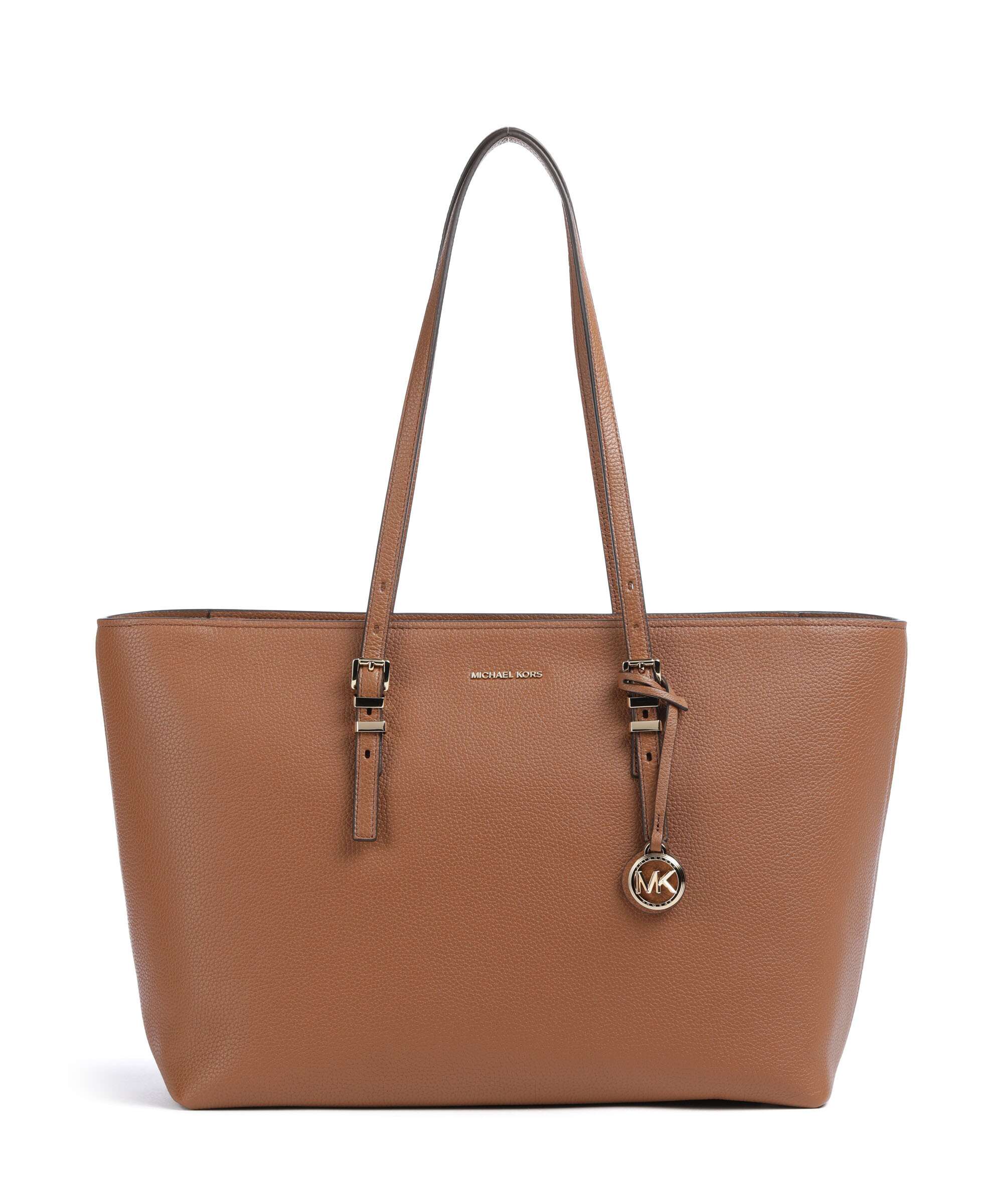 Michael Kors Quinn Large Tote bag fine grain cow leather chocolate