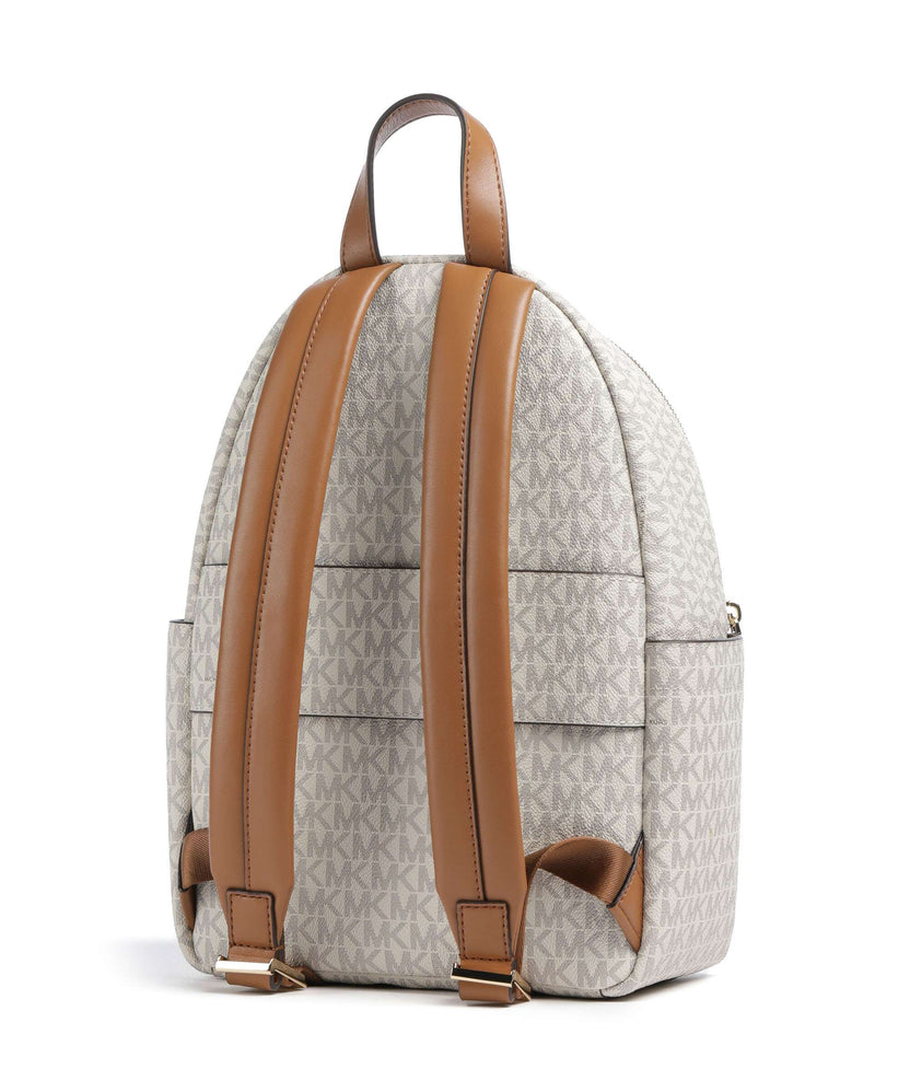 Michael Kors Tanner Medium Backpack vanilla/acorn