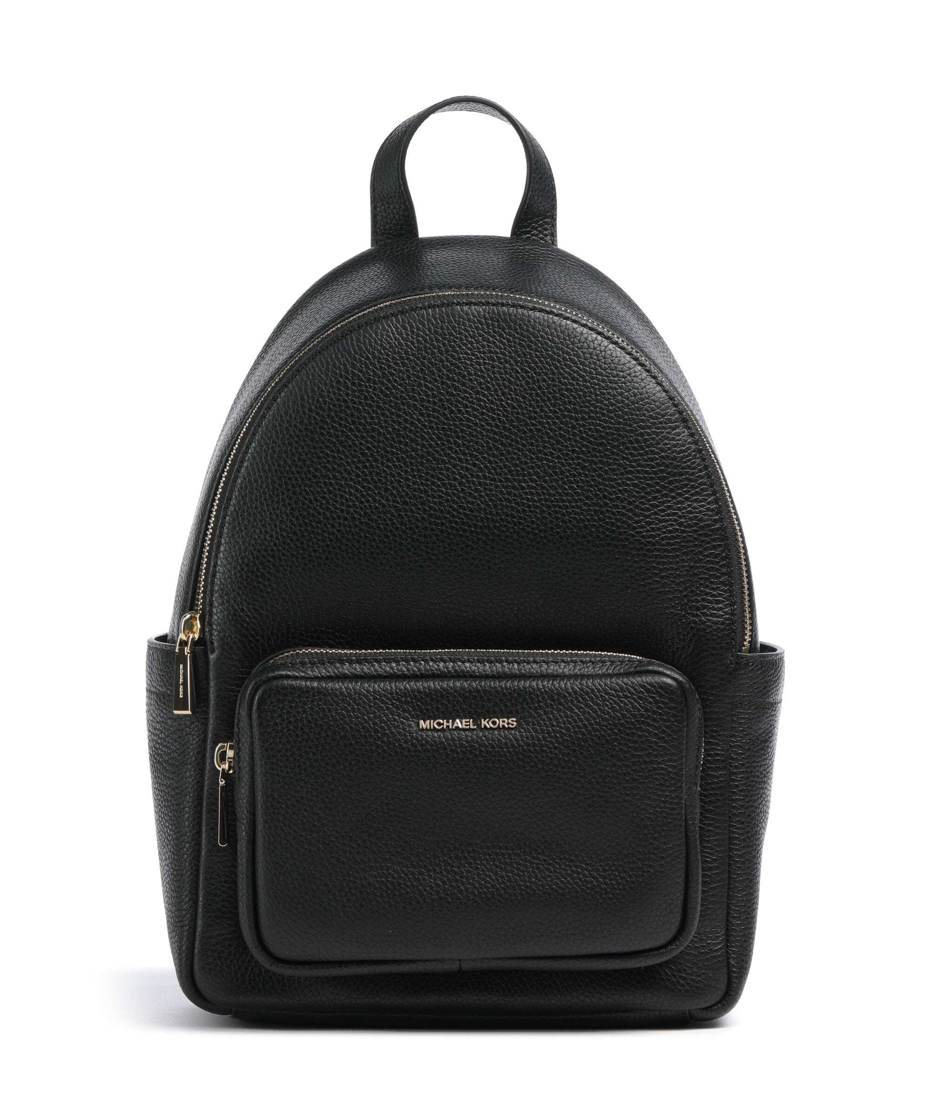 Michael Kors Tanner Medium Backpack grained cow leather black