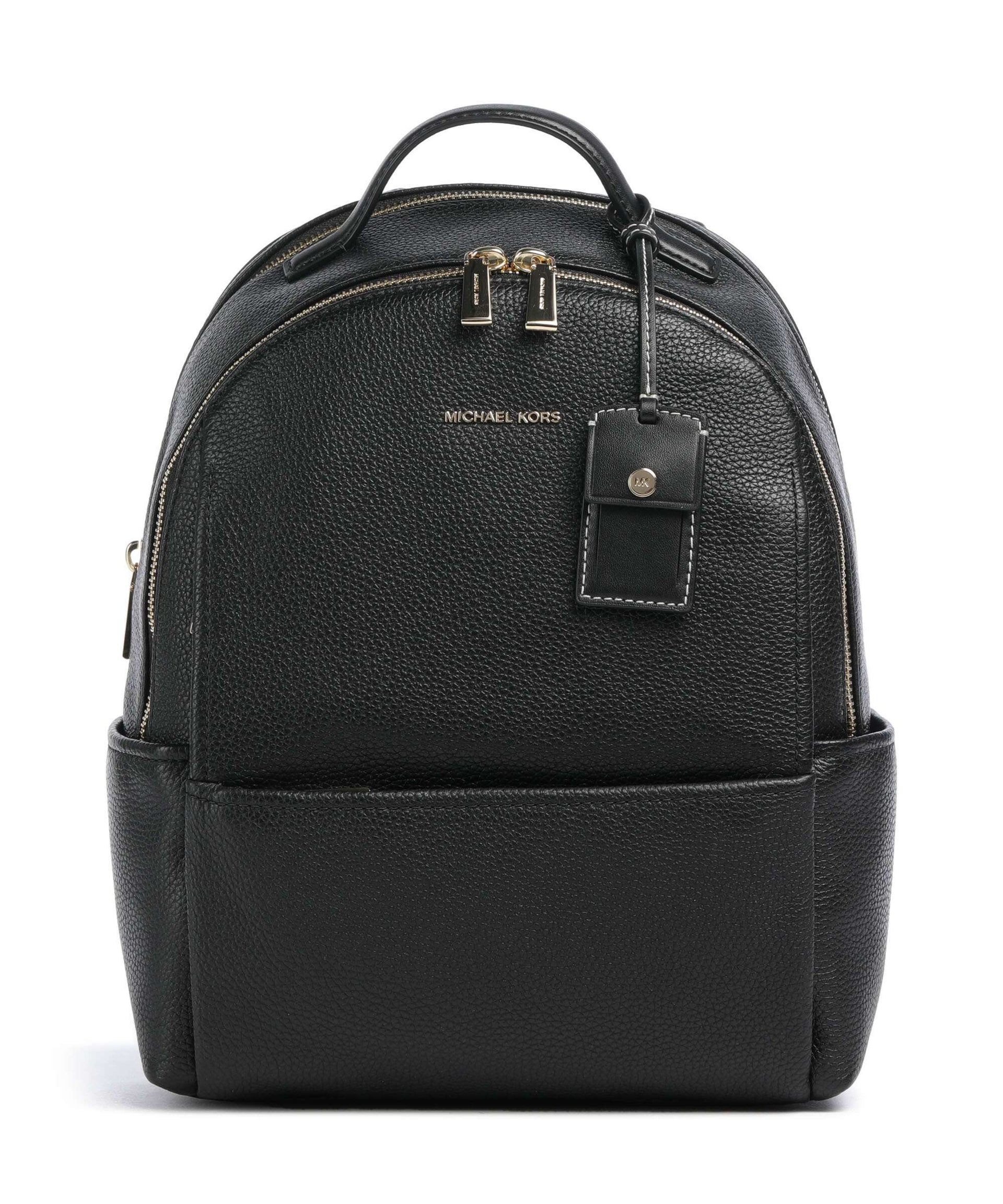 Michael Kors Sable Medium Backpack grained cow leather black