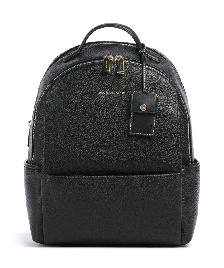 Michael Kors Sable Medium Backpack grained cow leather black