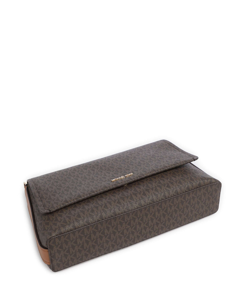 Michael Kors Nessa Large Shoulder bag brown/acorn