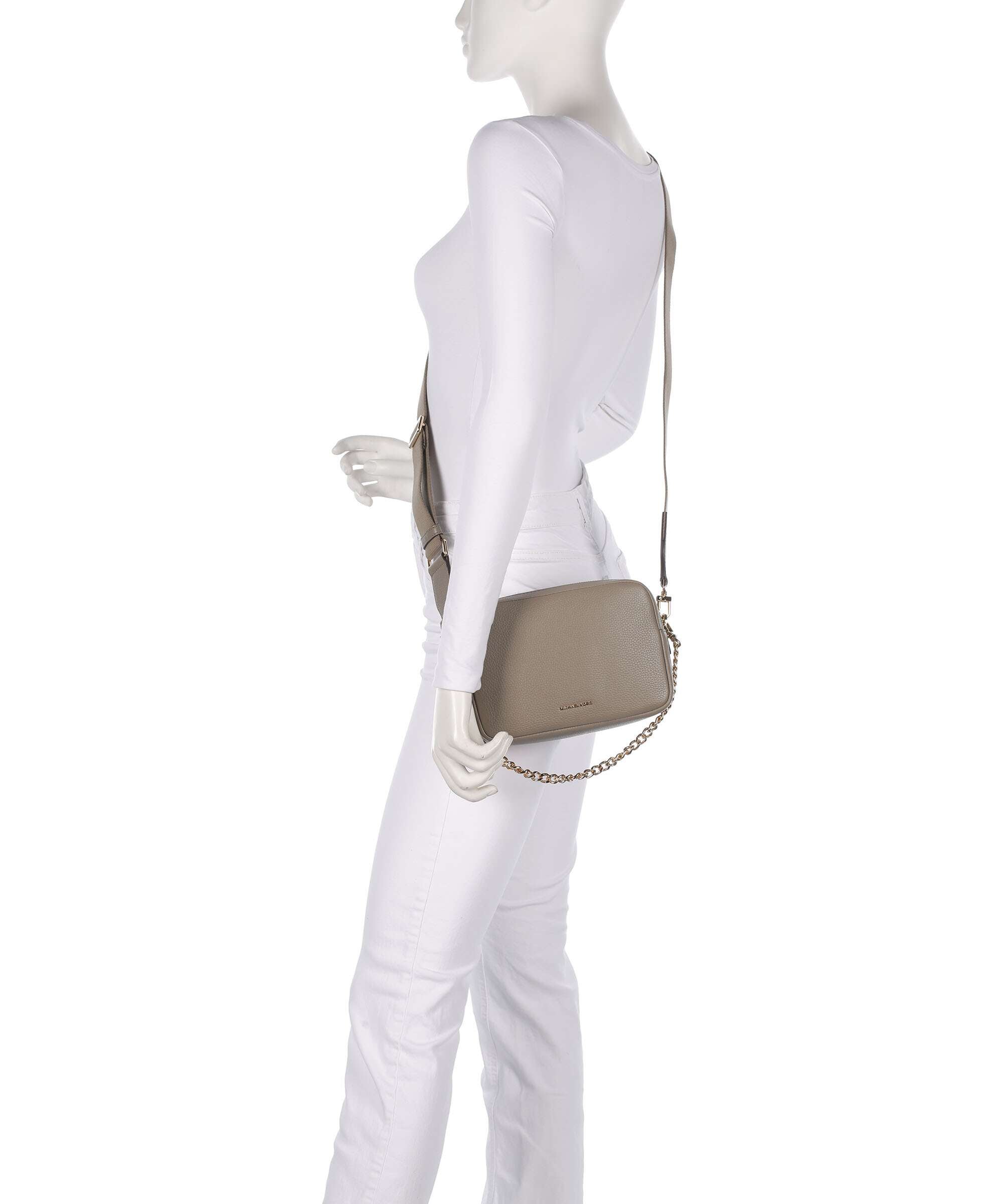 Michael Kors Bryant Medium Crossbody bag grained leather birch