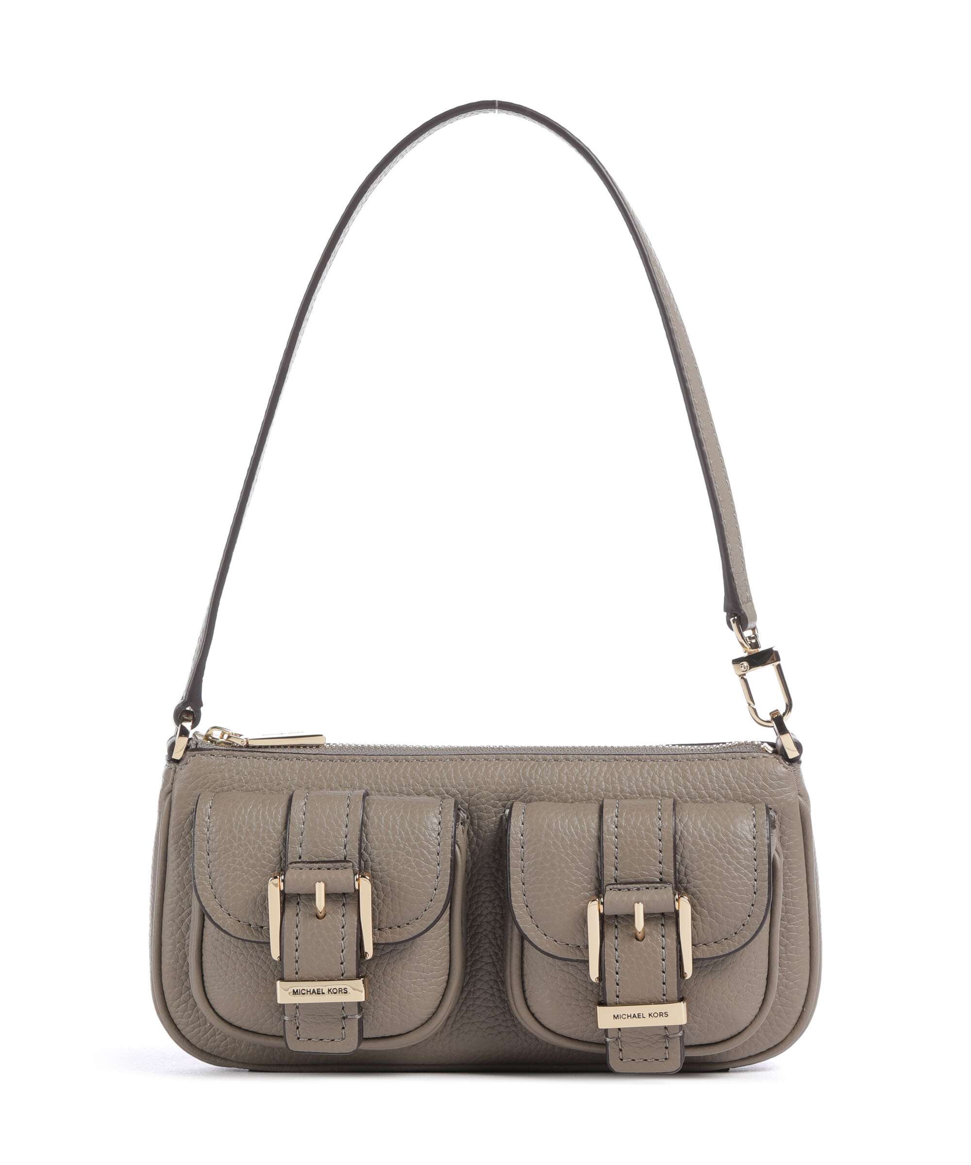 Michael Kors Zoe Small Shoulder bag grained cow leather chocolate