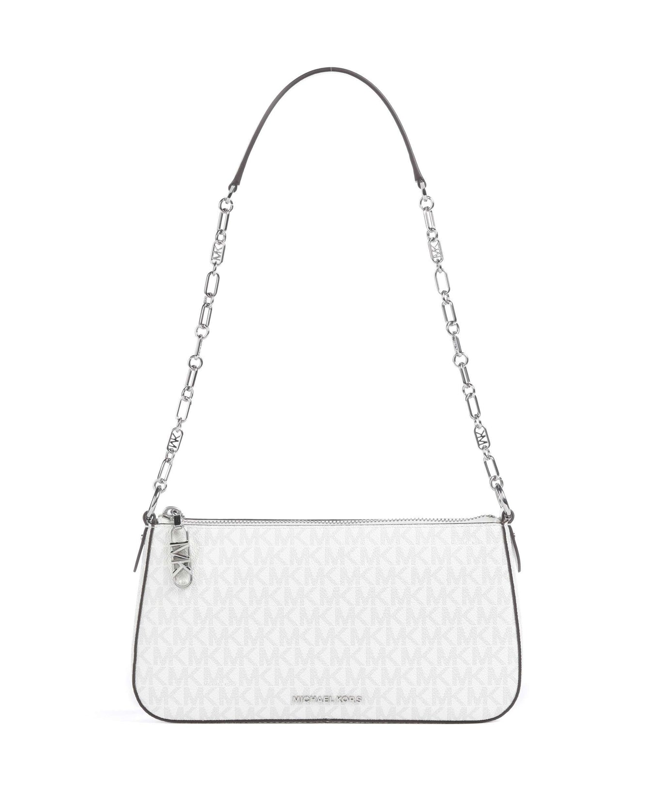 Michael Kors Empire Medium Shoulder bag optic white/alluminium