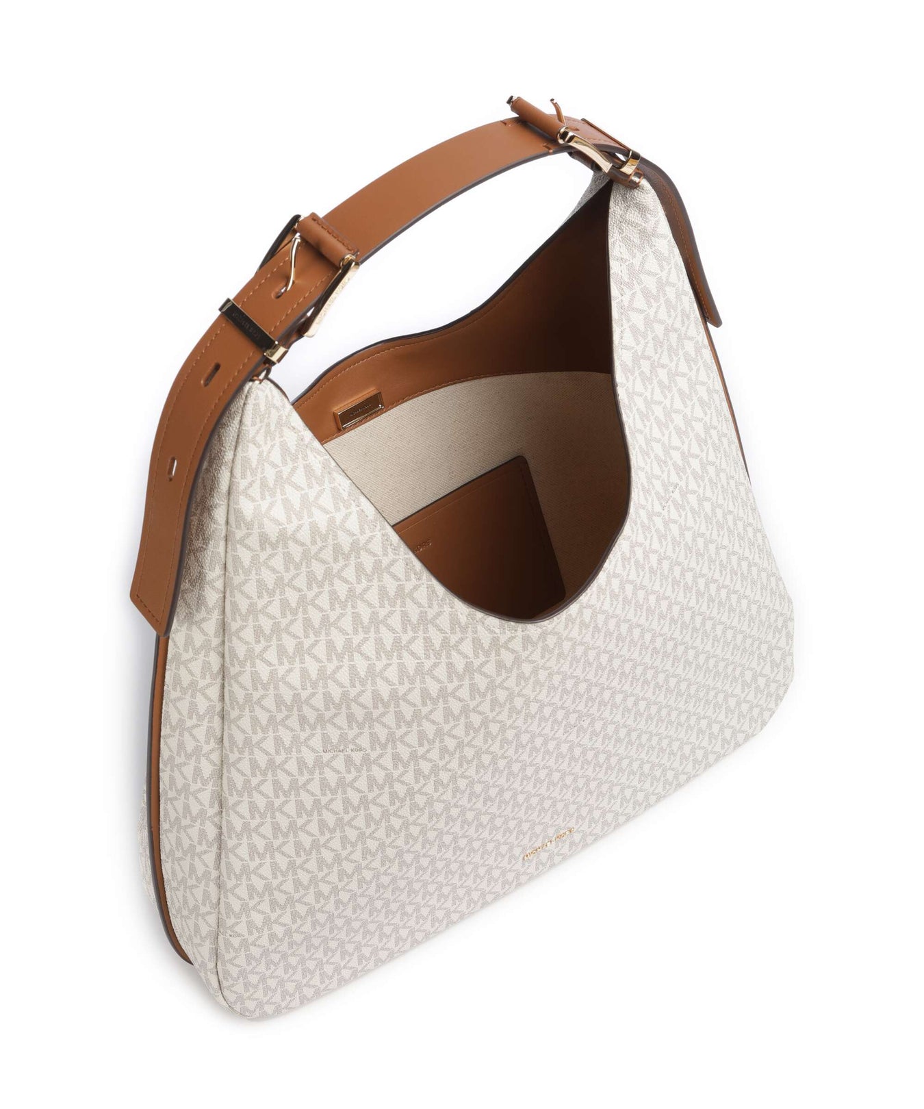 Michael Kors Nolita Large Hobo bag vanilla/acorn