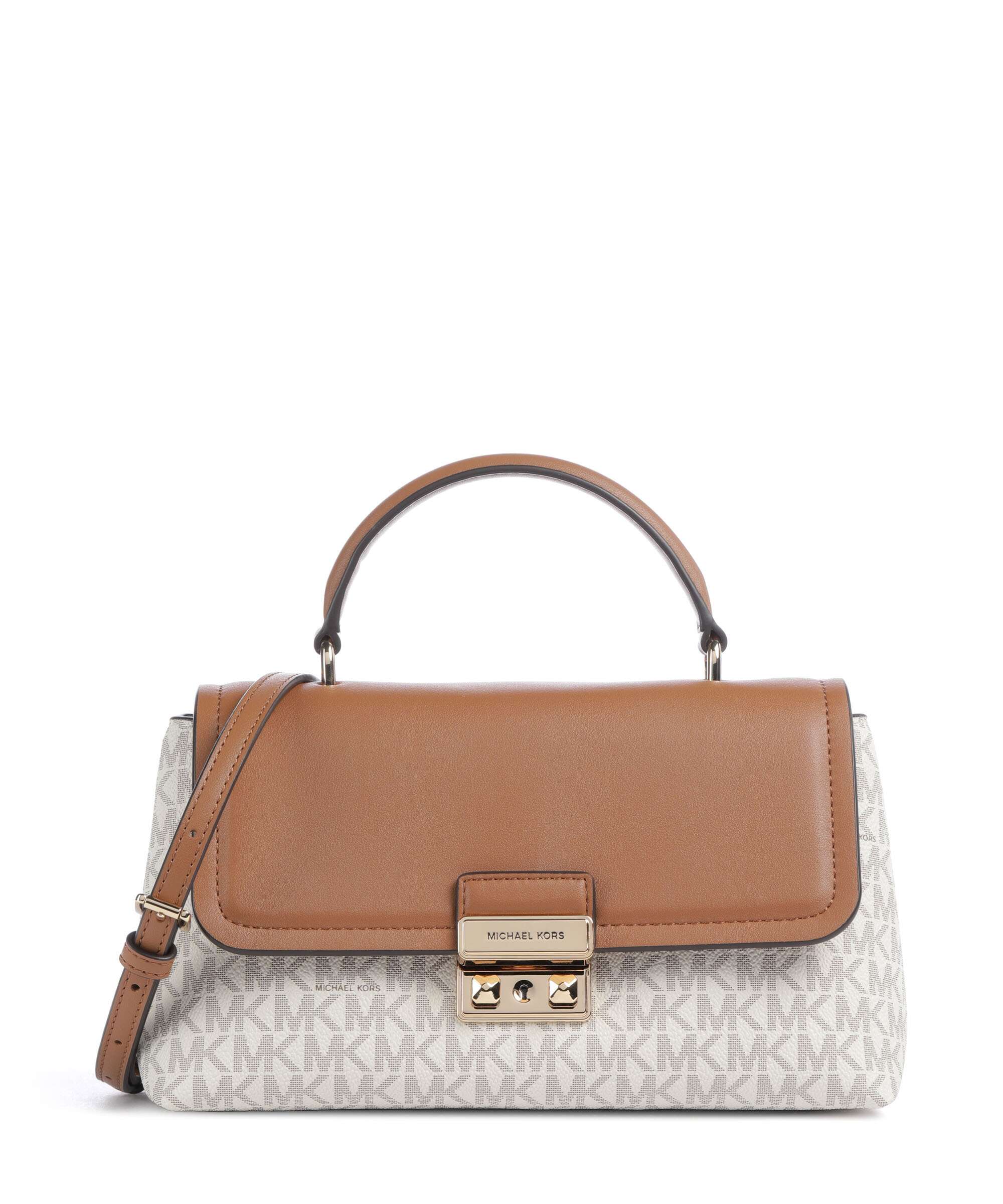 インフェルノ35パック Michael Kors Tribeca Medium Handbag imitation leather vanilla/acrn
