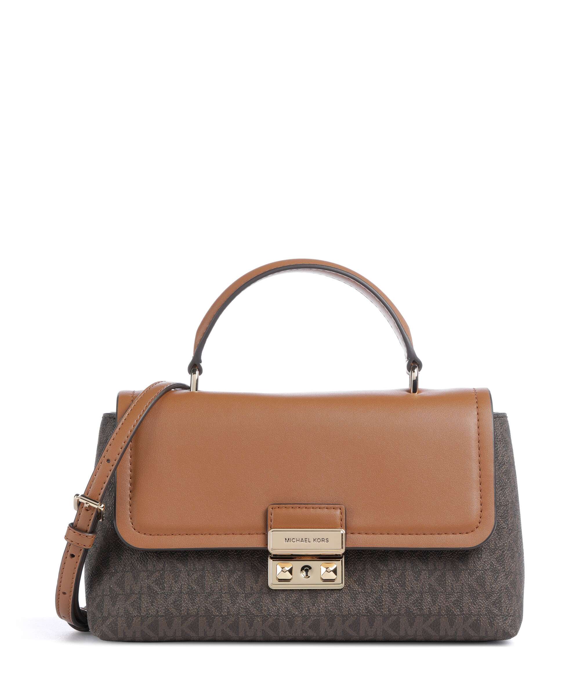 Michael Kors Tribeca Medium Handbag imitation leather vanilla/acrn