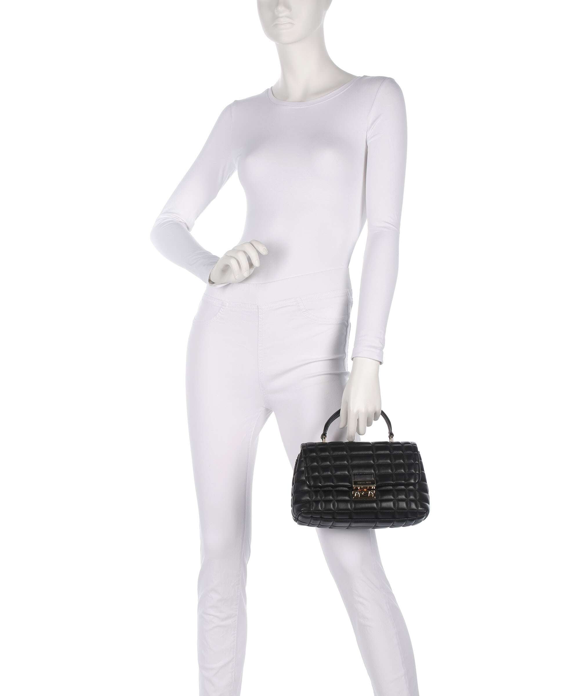 Michael Kors Tribeca Medium Handbag lamb leather black