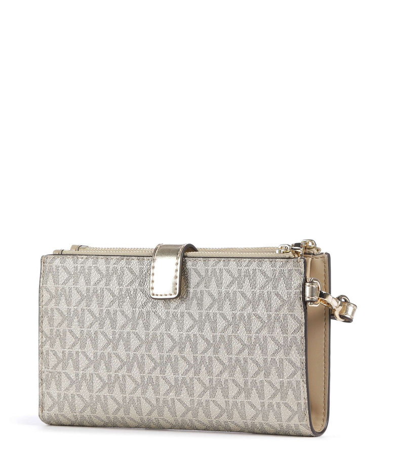 Michael Kors Jet Set Wallet pale gold