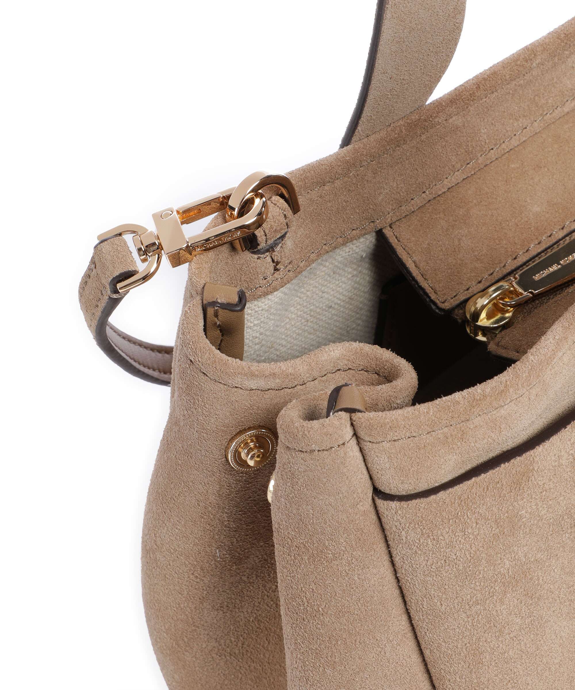 Michael Kors Romee XS Handbag velour leather husk - 32F5G1ZC1S-297