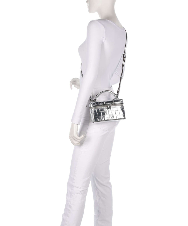 Michael Kors Jana XS Crossbody bag silver