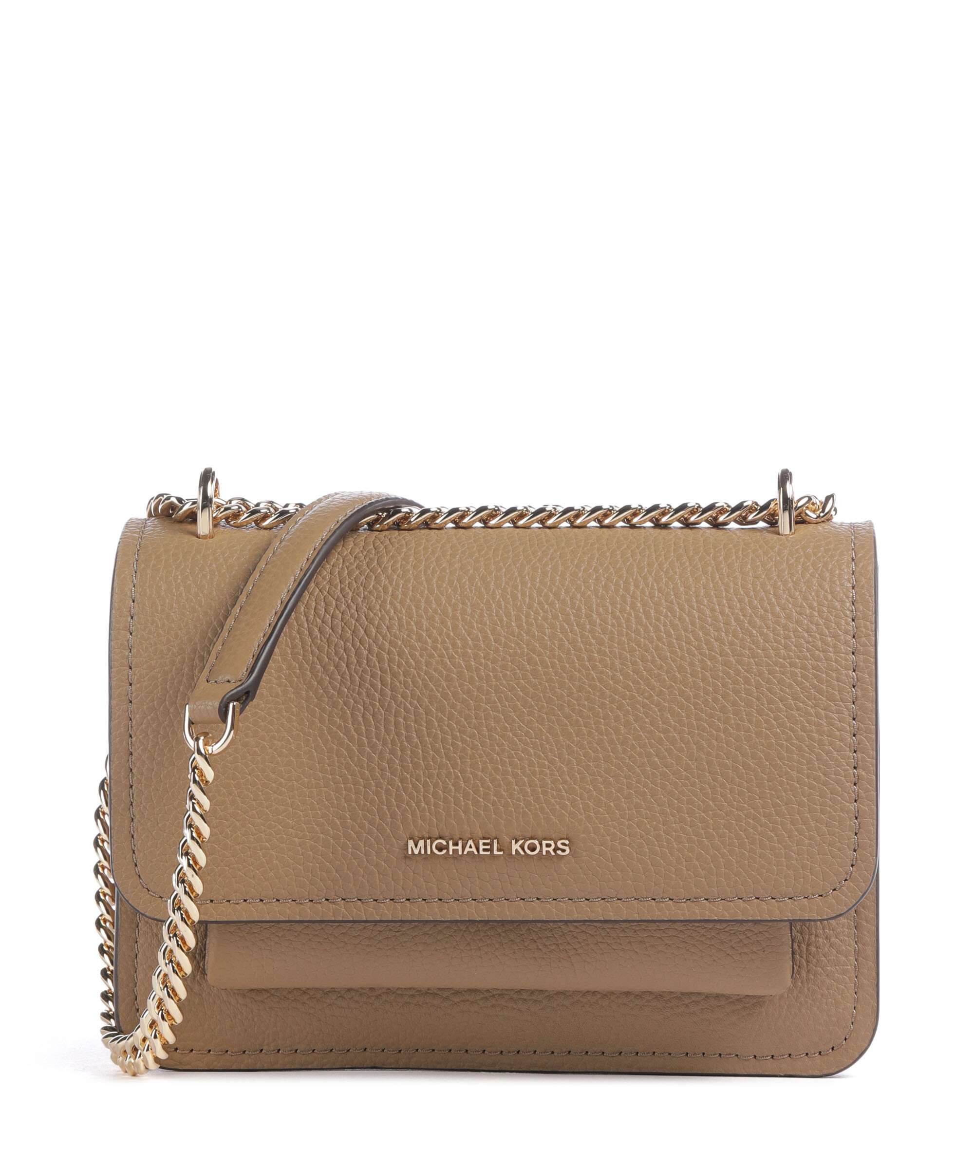 Michael Kors Claire Small Shoulder bag grained cow leather safari
