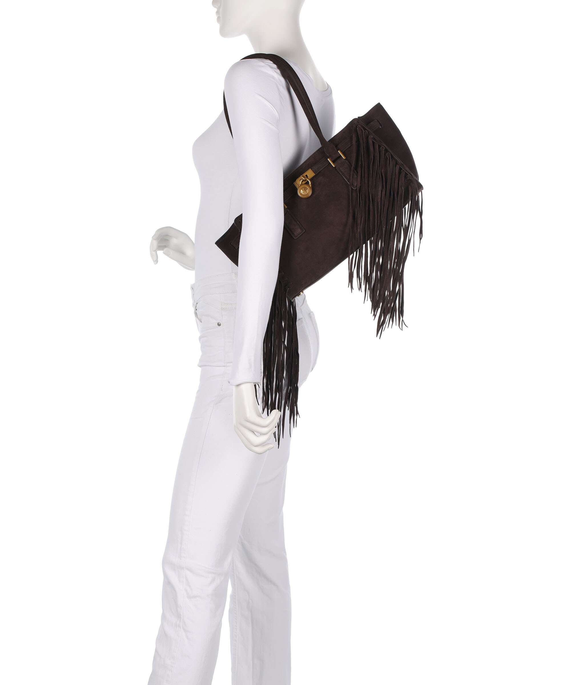 Michael Kors Hamilton Moderne Small Shoulder bag chocolate