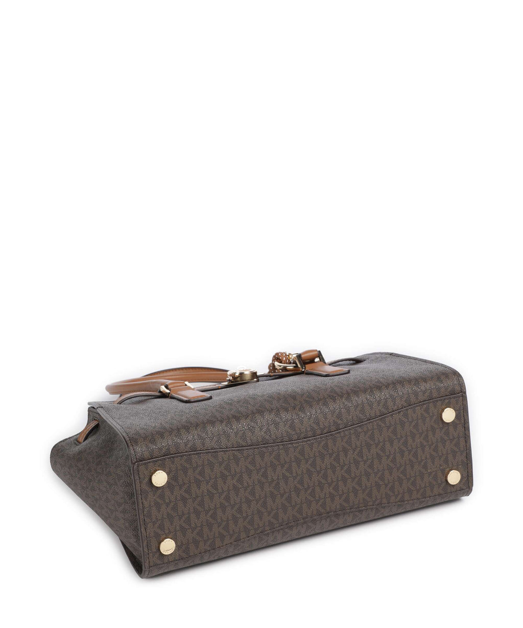 Michael Kors Hamilton Moderne Small Shoulder bag brown/acorn