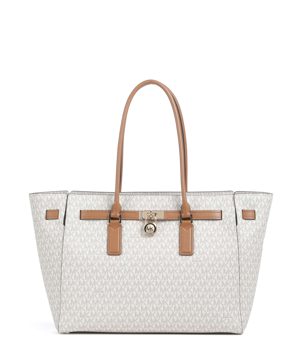 Michael Kors Hamilton Moderne Large Tote bag vanilla/acorn